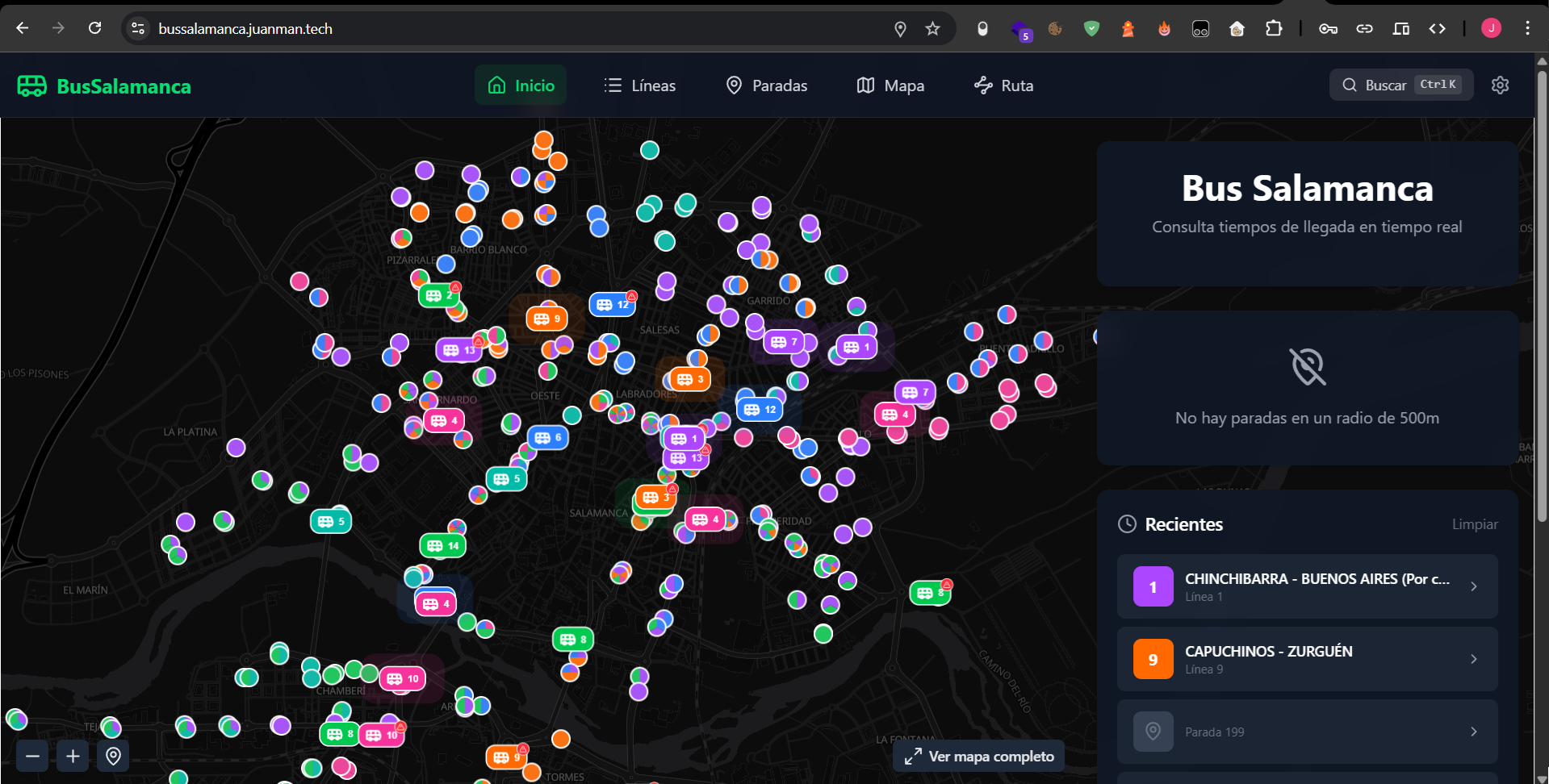 Bus Salamanca: From Alexa to an Interactive Web App